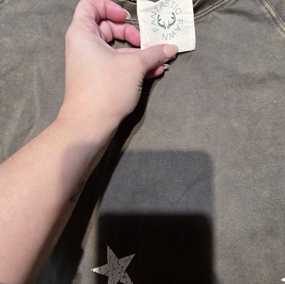 Fantastic Fawn Star Long Sleeve Dress New In Poly Bag Medium PTP 23 Length 33 - Picture 3 of 6